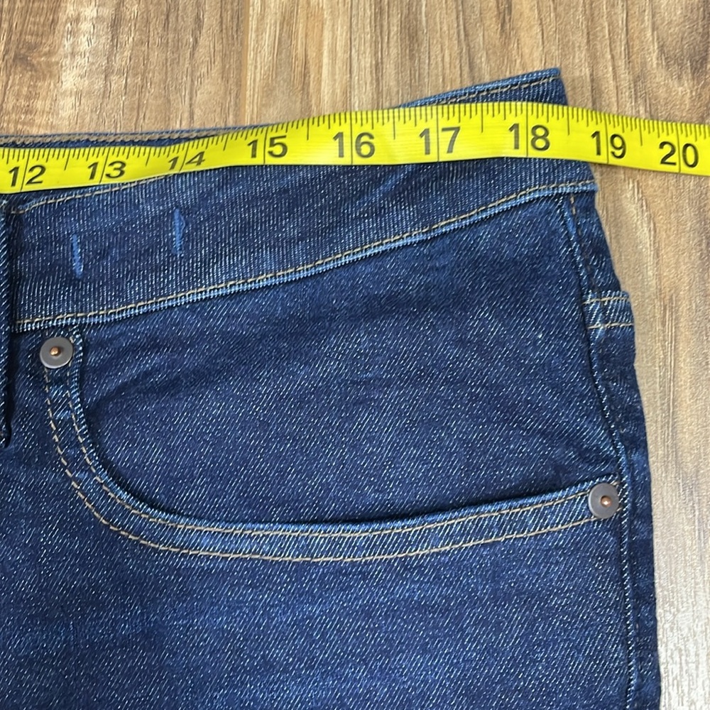 Madewell 9” Mid-rise Skinny Kingston Wash Blue Jeans, Size 16W - Picture 11 of 17